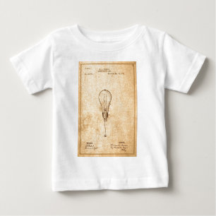 T-shirt Pour Bébé Brevet Edison Bulbe