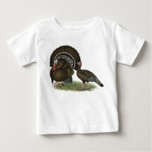 T-shirt Pour Bébé Bronze standard de Turkey