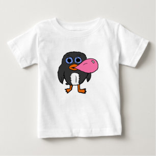 T-shirt Pour Bébé Bubblegum bulle soufflant Penguin