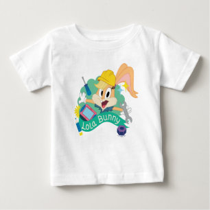 T-shirt Pour Bébé BUGS BUNNY BUILDERS™ Lola Bunny Graphique de cara