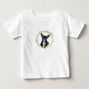 T-shirt Pour Bébé Bulldog français