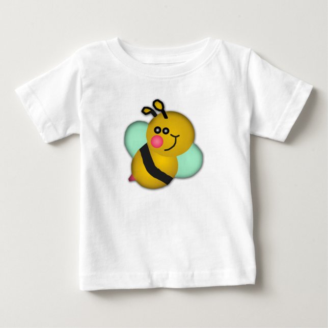 T-shirt Pour Bébé Bumble Bee (Devant)