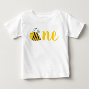 T-shirt Pour Bébé Bumble Bee Anniversaire fête 1er Jour de l'abeille