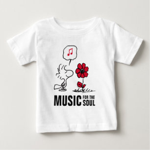 T-shirt Pour Bébé cacahuètes Bois qui sent les fleurs