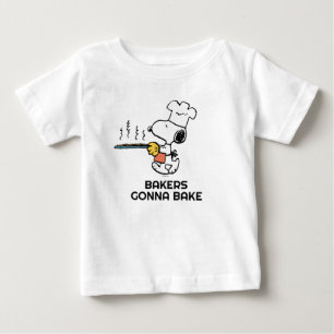 T-shirt Pour Bébé cacahuètes   Cookies à biscuits Snoopy