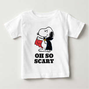 T-shirt Pour Bébé cacahuètes   Halloween Snoopy Vampire