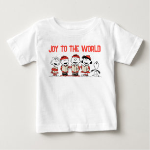 T-shirt Pour Bébé cacahuètes Joyeuse Chorale de Noël