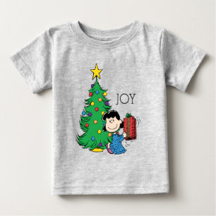 T-shirt Pour Bébé cacahuètes Lucy Christmas Tree