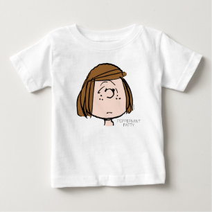 T-shirt Pour Bébé cacahuètes   Peppermenthe Patty Face confuse