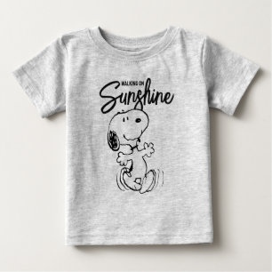 T-shirt Pour Bébé cacahuètes Snoopy Dance