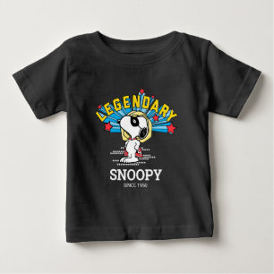 T-shirt Pour Bébé cacahuètes   Snoopy est légendaire