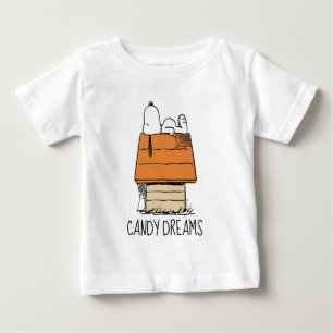 T-shirt Pour Bébé cacahuètes Snoopy Halloween Nap