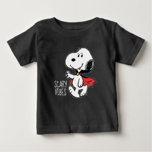 T-shirt Pour Bébé cacahuètes Snoopy Smiling Vampire