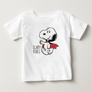 T-shirt Pour Bébé cacahuètes Snoopy Smiling Vampire