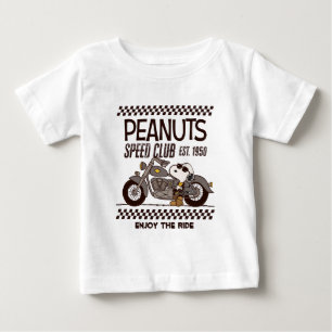T-shirt Pour Bébé cacahuètes Snoopy Speed Club