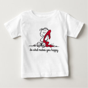T-shirt Pour Bébé cacahuètes Un sourire Linus