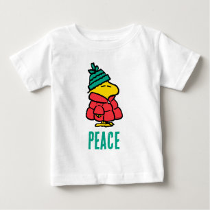 T-shirt Pour Bébé cacahuètes Veste d'hiver de Woodstock Puffy