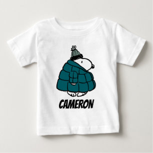 T-shirt Pour Bébé cacahuètes   Veste Snoopy Winter Puffer