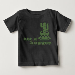 T-shirt Pour Bébé Cactus Pas un gros cactus drôle dire