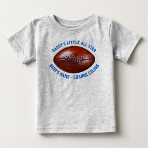 T-shirt Pour Bébé Cadeaux de bébé football personnalisés avec votre