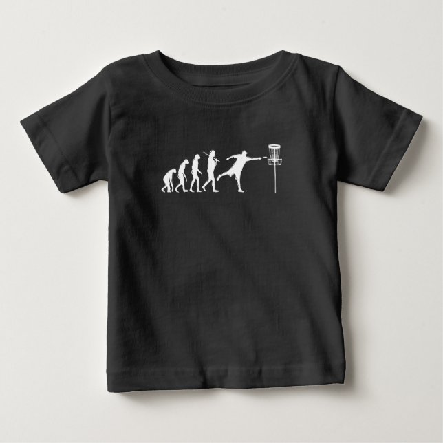 T-shirt Pour Bébé Cadeaux d'évolution de golf sur disque (Devant)