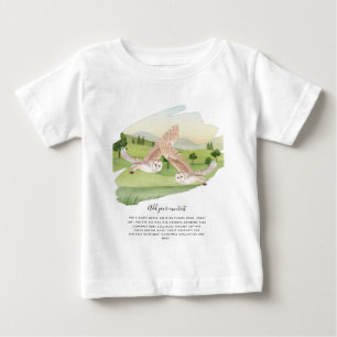 T-shirt Pour Bébé CADEAUX OWL - Personnalisés