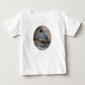 T-shirt Pour Bébé Cailles de Californie
