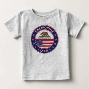 T-shirt Pour Bébé Californie
