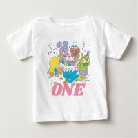 Camarades de Sesame Street Pastel | 1er Anniversai