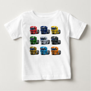 T-shirt Pour Bébé Camion de dessin