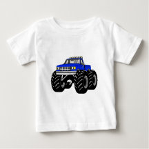 CAMION DE MONSTRE BLEU
