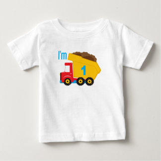 T-shirt Pour Bébé Camion de pompage J'ai 1