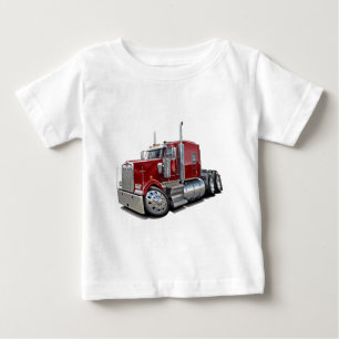 T-shirt Pour Bébé Camion marron de Kenworth w900