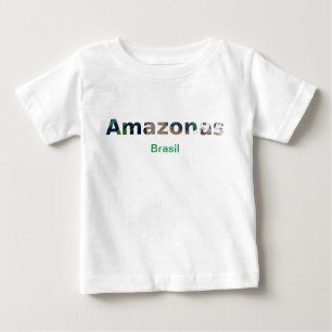 T-shirt Pour Bébé Camiseta Amazonas