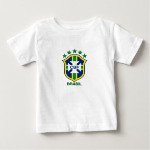 T-shirt Pour Bébé Camiseta Brasil