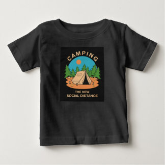 T-shirt Pour Bébé Camping
