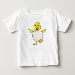 T-shirt Pour Bébé Canard avec oeuf