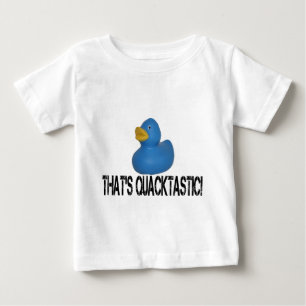 T-shirt Pour Bébé Canard bleu