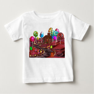 T-shirt Pour Bébé Candyland