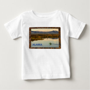 T-shirt Pour Bébé Canot Alaska