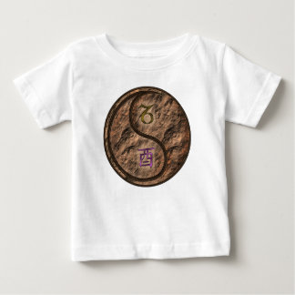 T-shirt Pour Bébé Capricorne & Coq de terre