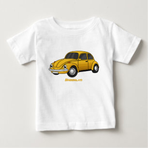 T-shirt Pour Bébé Caricature de voiture classique