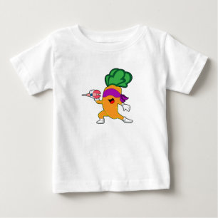 T-shirt Pour Bébé Carottes fléchettes