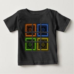 T-shirt Pour Bébé Carré dans une boîte