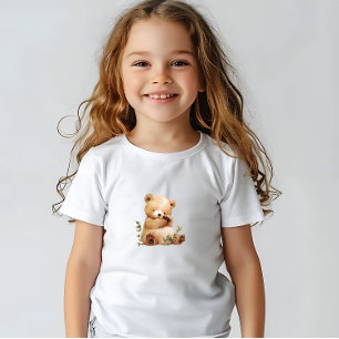 T-shirt Pour Bébé Carte de remerciements Baby shower bébé mignonne