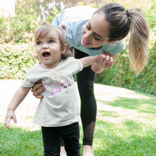 T-shirt Pour Bébé Carton éléphant