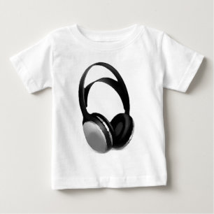 T-shirt Pour Bébé Casque Pop Art