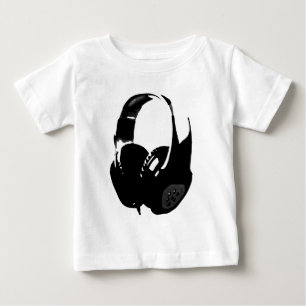 T-shirt Pour Bébé Casque Pop Art