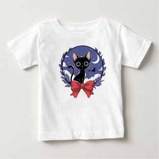 T-shirt Pour Bébé Casquette noire mystique