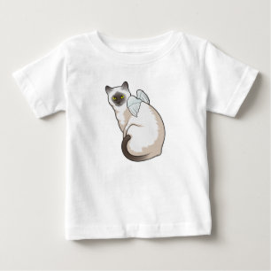 T-shirt Pour Bébé Cat Angel